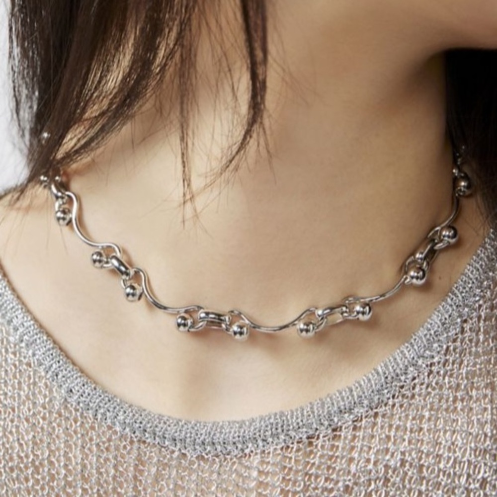 ISO Urban Outfitters Ella Metal Choker Necklace